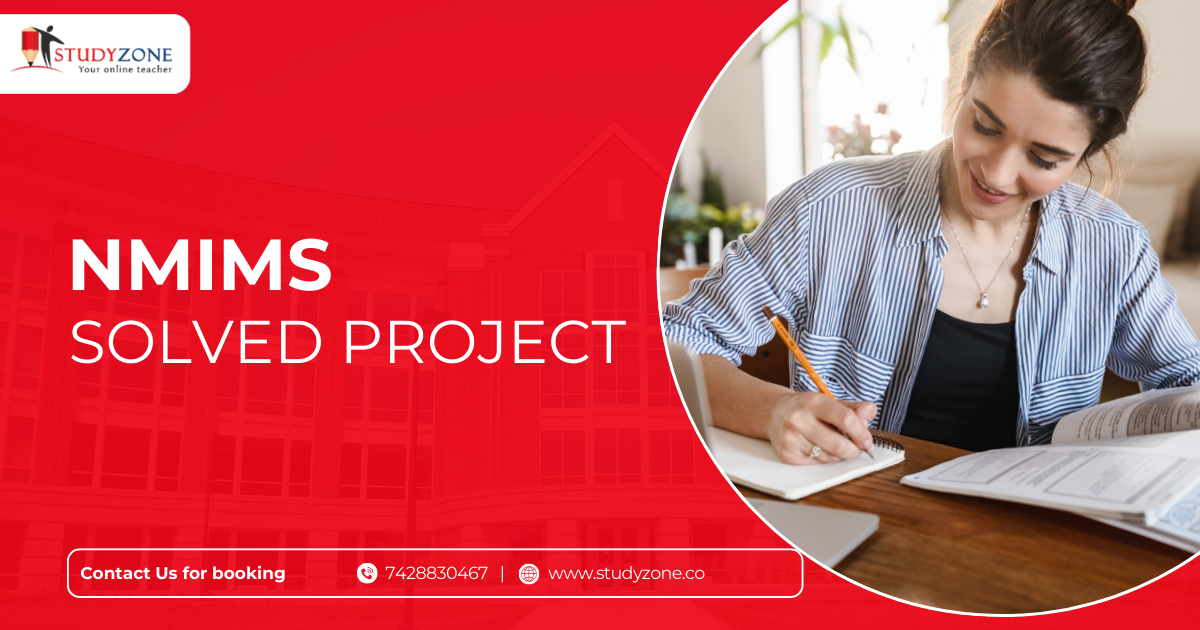 NMIMS Solved Project 