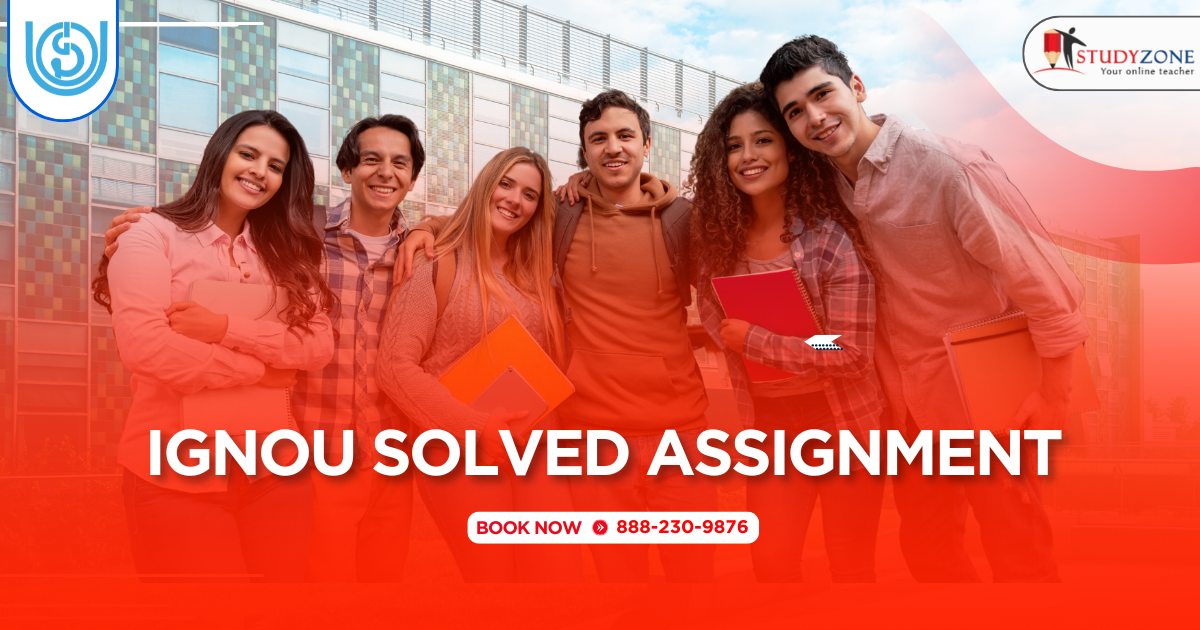 Ignou Solved Assignments